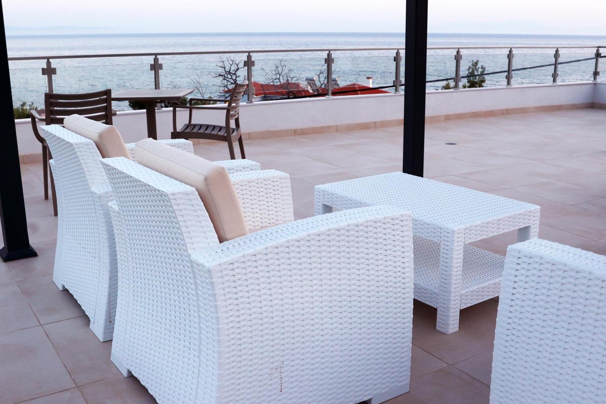 Ocean View Studios And Luxury Rooms Plomari Exterior photo